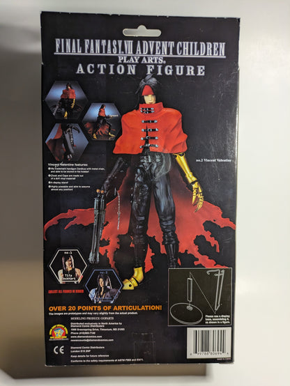 SEALED VINCENT VALENTINE PLAYARTS FINAL FANTASY 7