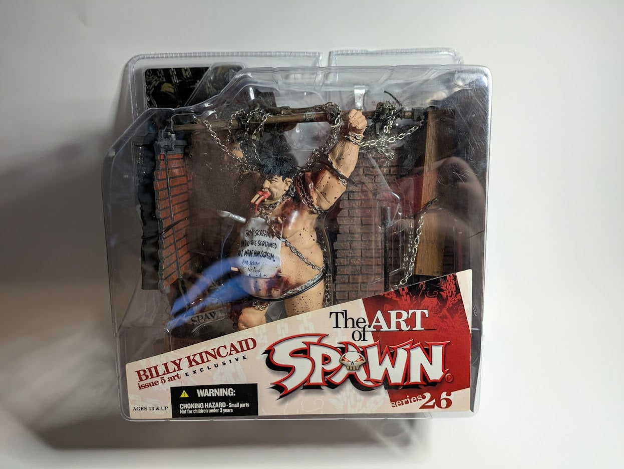 SEALED MCFARLANE SPAWN BILLY KINCAID FIGURE 2004