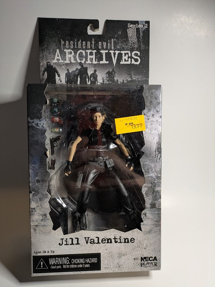 SEALED RESIDENT EVIL ARCHIVES BIOHAZARD JILL VALENTINE FIGURE