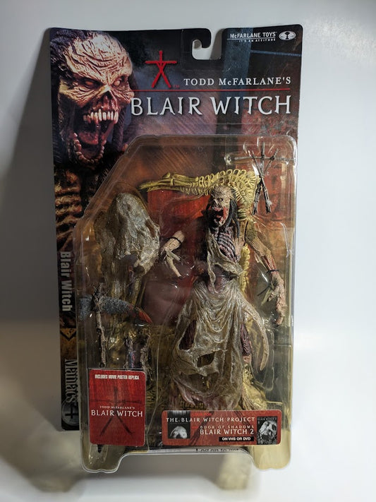 SEALED MCFARLANE MOVIE MANIACS BLAIR WITCH PROJECT FIGURE (RARE "DREAD WITCH" VARIANT)