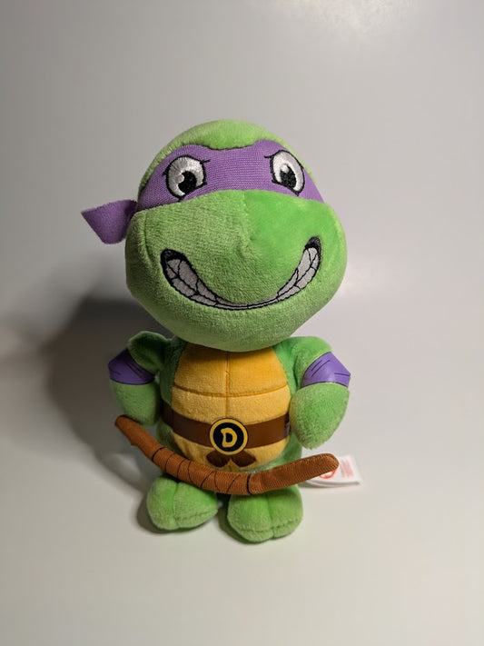 TY TMNT BEANIE BABY DONNIE DONATELLO PLUSH