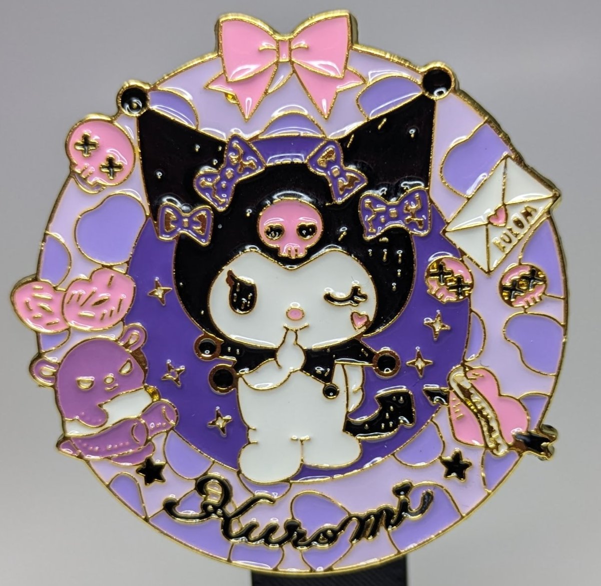 SANRIO KUROMI REATH PIN