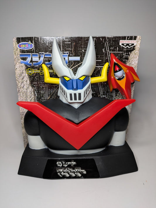 GREAT MAZINGER BANPRESTO SOFUBI SOFT VINYL BANK FIGURE