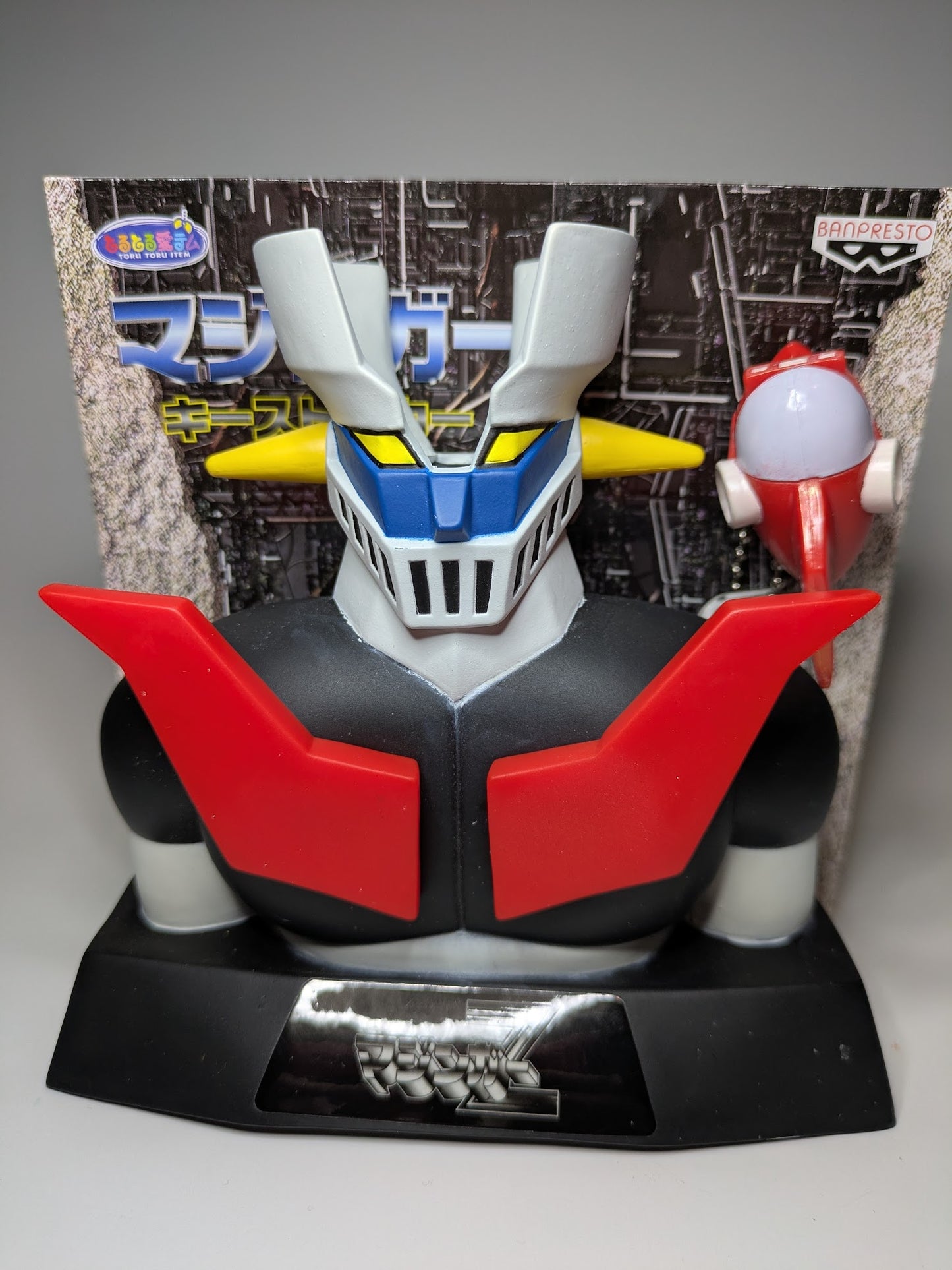 MAZINGER Z BANPRESTO SOFUBI SOFT VINYL BANK FIGURE