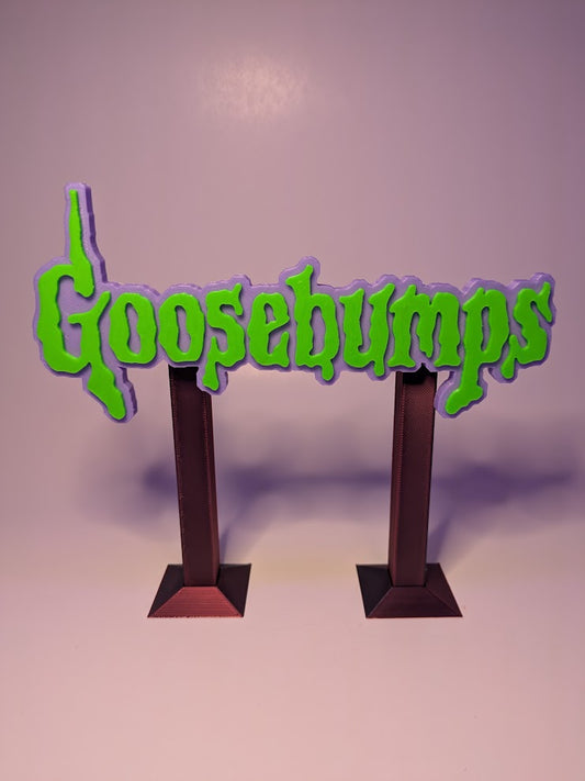 GOOSEBUMPS WALL ART